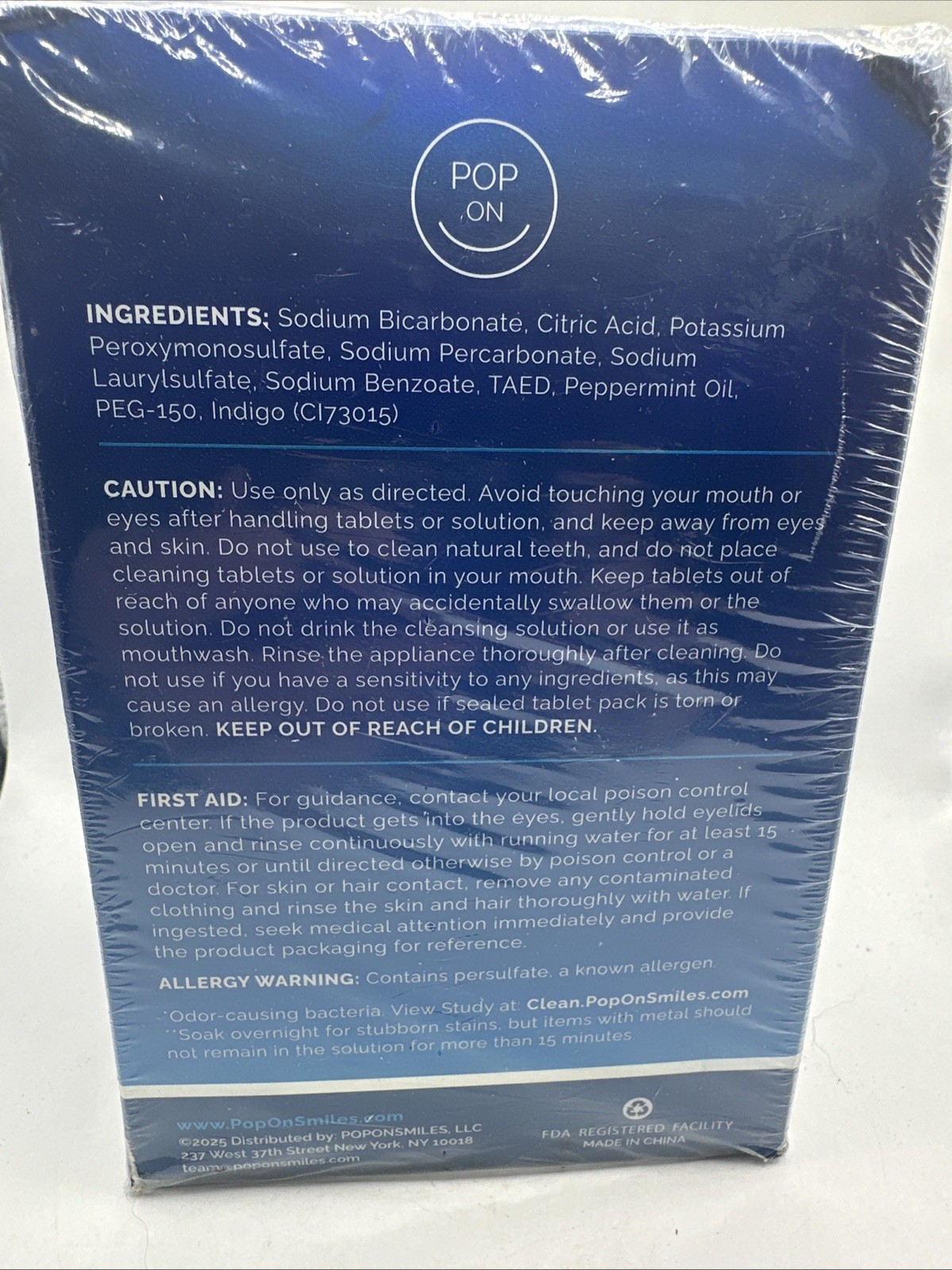 Retainer Cleaner Tablets for Invisalign Approved 4-Month Supply NEW Exp 03/19/28