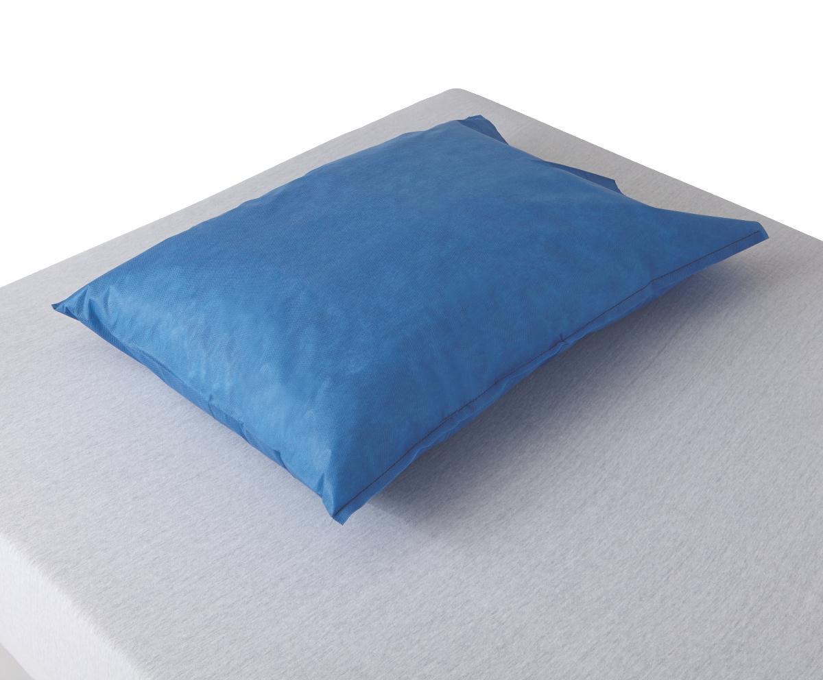 Disposable Multilayer SMS Pillowcase, Blue, 20″ x 29″, Case of 100
