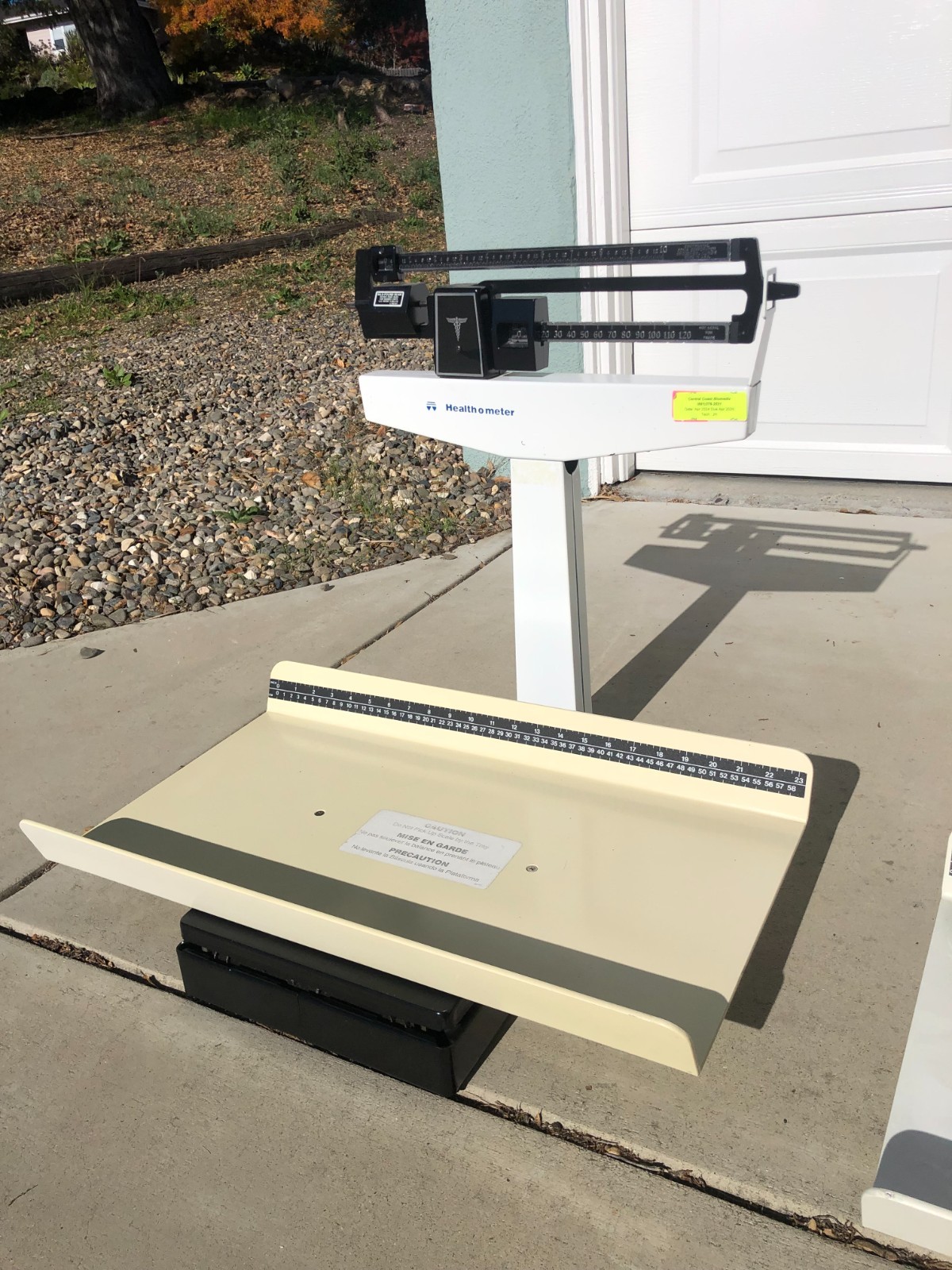 Used, good condition – Health O Meter 1522KLS mechanical infant/baby scale