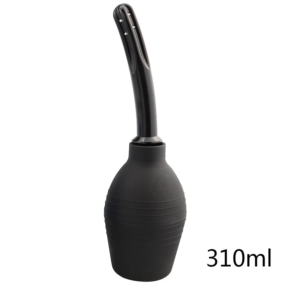 Share 310ml Anal Vaginal Bulb Douche Colonic Irrigation Rubber Enema Bag Cleaner