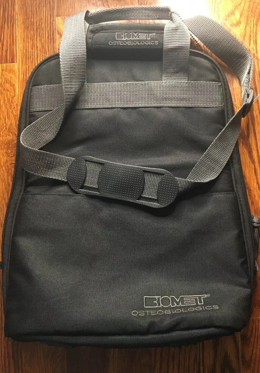 BIOMET Large Bag SpinalPak Case Padded Medical Tote Black ByOsteobiologics EUC