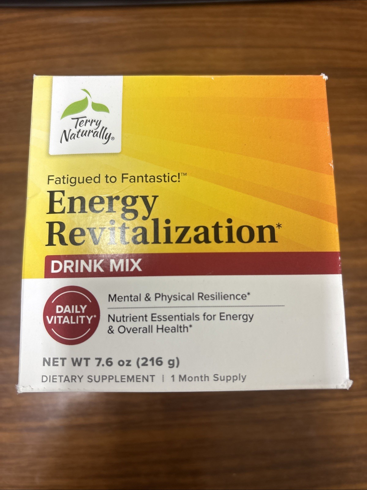 Energy Drink Mix For Fatigue – L Tyrosine Vitamins 7.6 oz 30 Servings