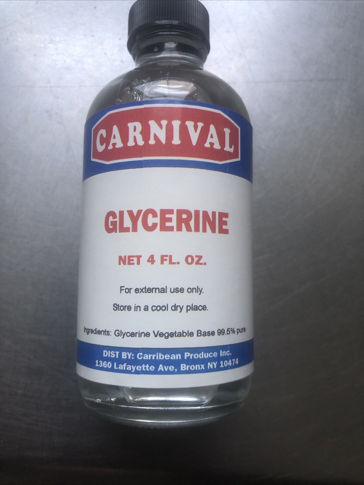 Glycerine liquid 4 oz(From Vegetable)