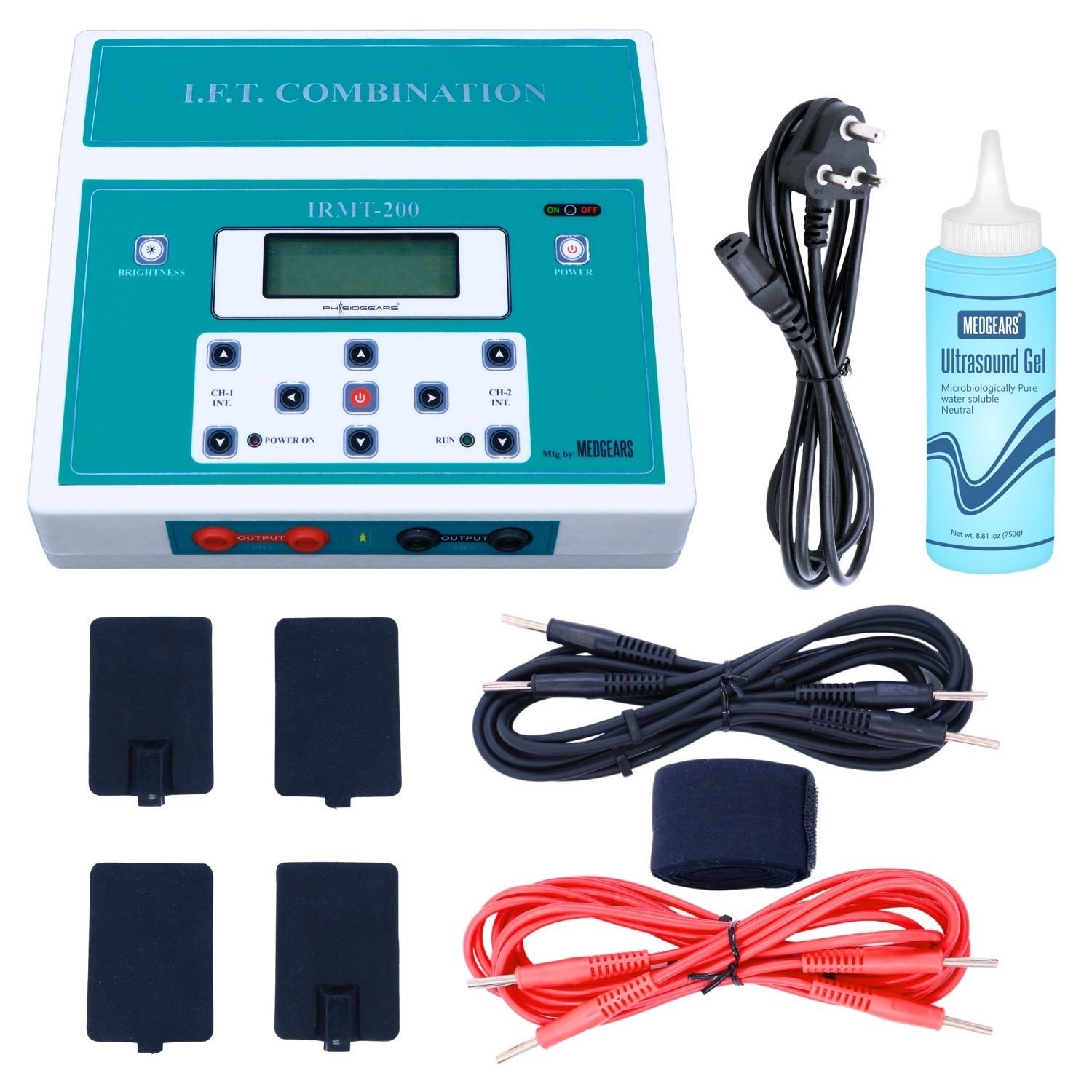 Physiogears IFT Combination Physiotherapy Machine 2 Channel Interferential