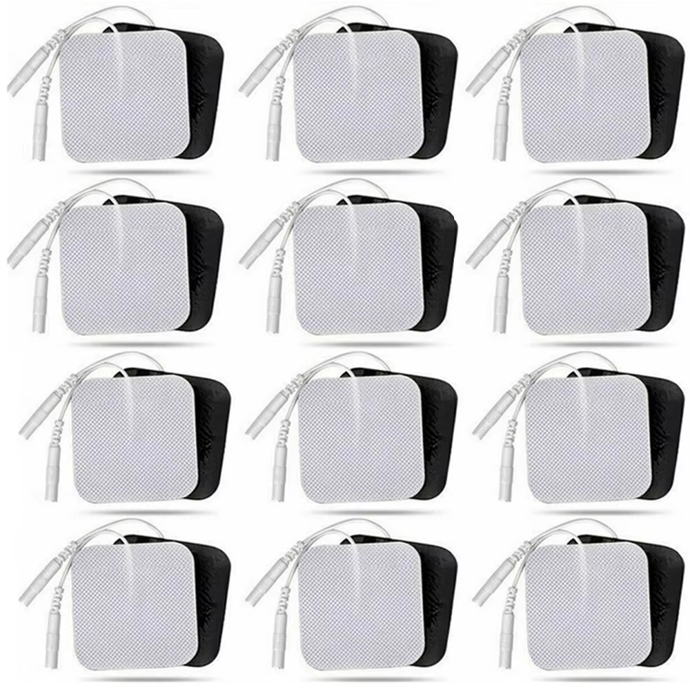 100P/50P 4x4cm Muscle Stimulator Electrode Pads Non-woven Fabric Self Adhesive R