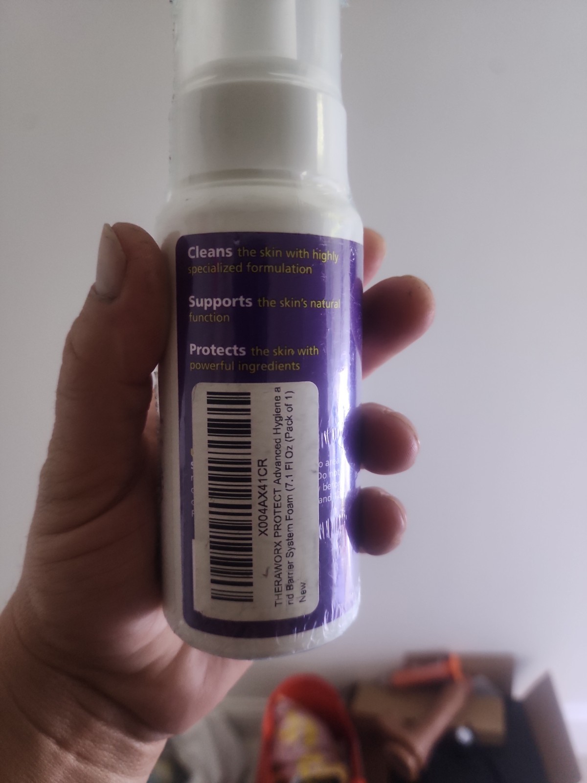 Lot of 2 – Theraworx Protect Advanced Hygiene and Barrier System Foam 7.1 Oz