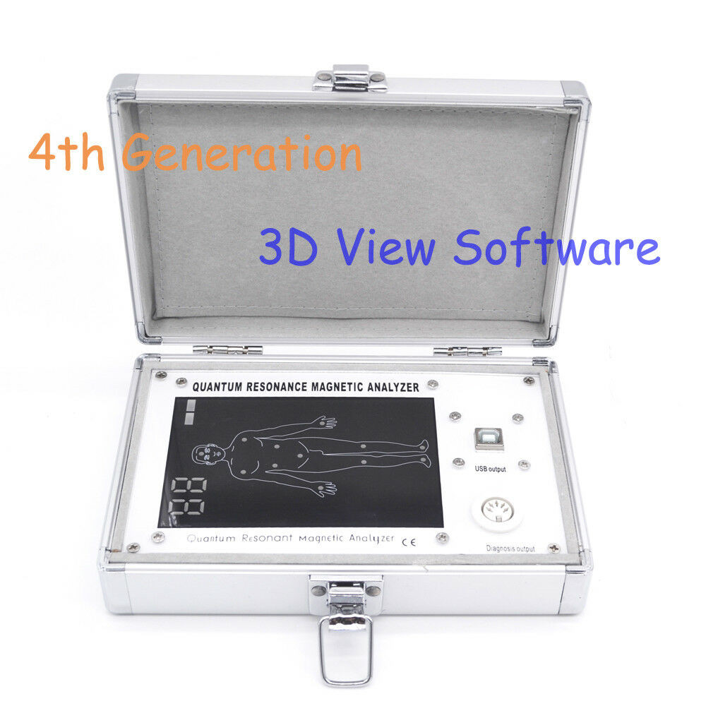 New 1Pcs Practical 4TH Gen Quantum Magnetic Resonance Body Analyze – 52 Reports