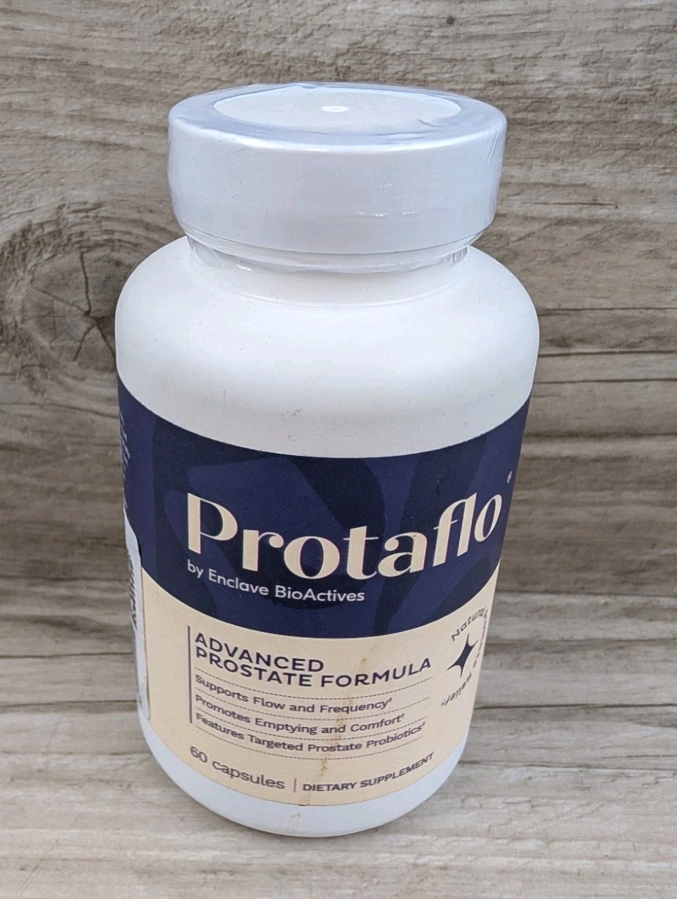 Prostate Supplements for Men 60 Count Pack Protaflo Supports Urinary Flow Black