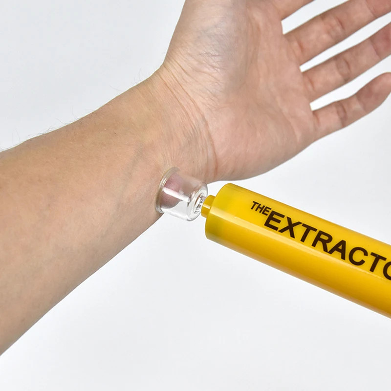 Insect Sting Snake Bite Extractor Kit Pump First Aid for Hiking Backpack Camp US