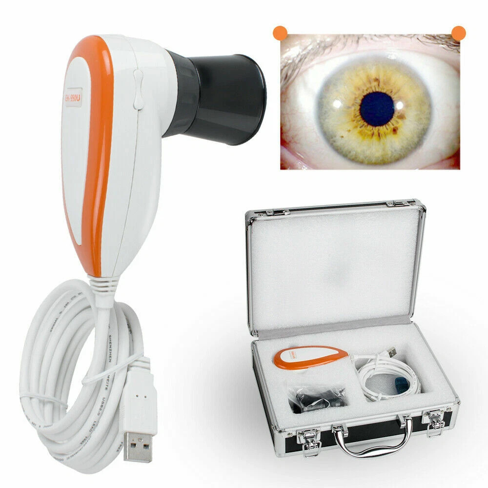5MP Iriscope Mirror Digital Iris Camera Pupil Analysis Camera Eye Iris Mirror