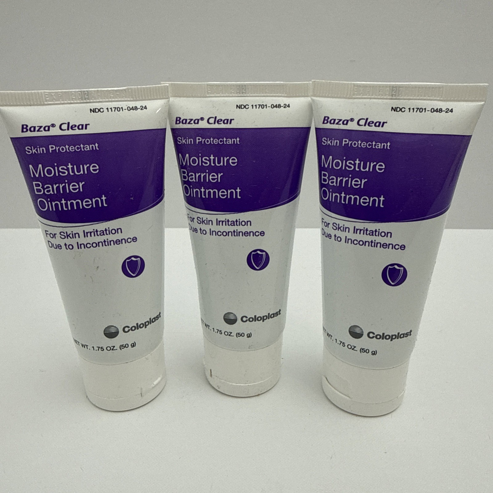 Coloplast Baza Clear Skin Protectant Scented 1.75 oz Tube 3 Count
