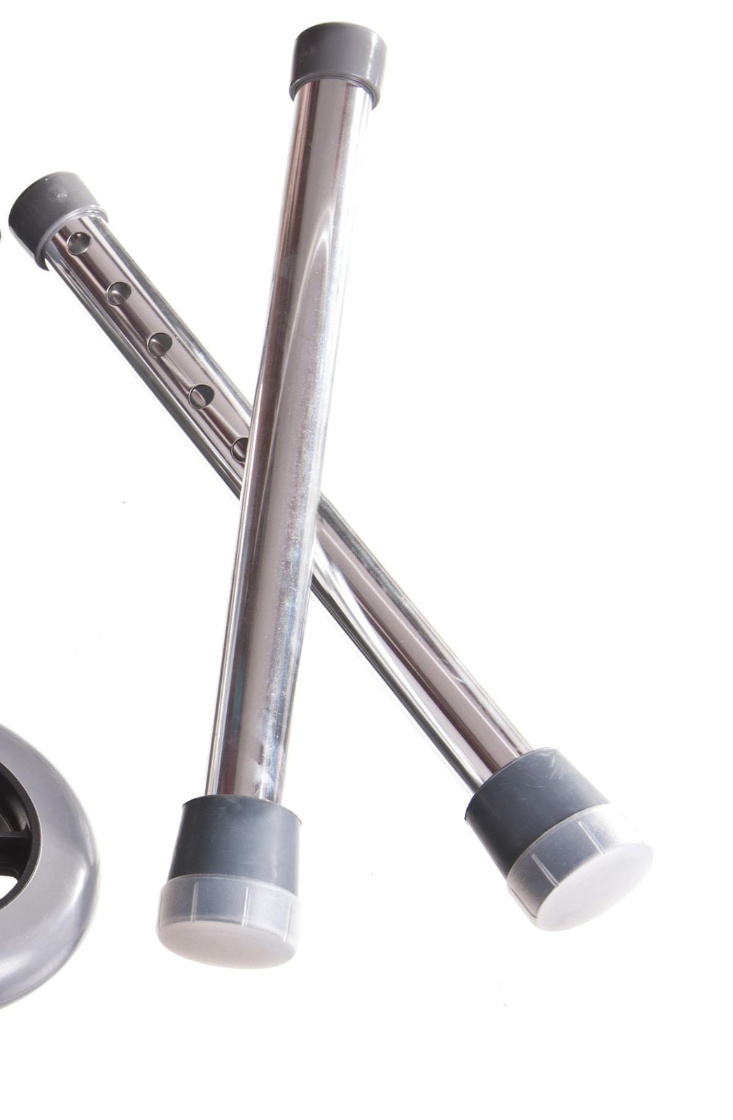 Walker Footpiece Extension Set With 5″ Wheels, Kit