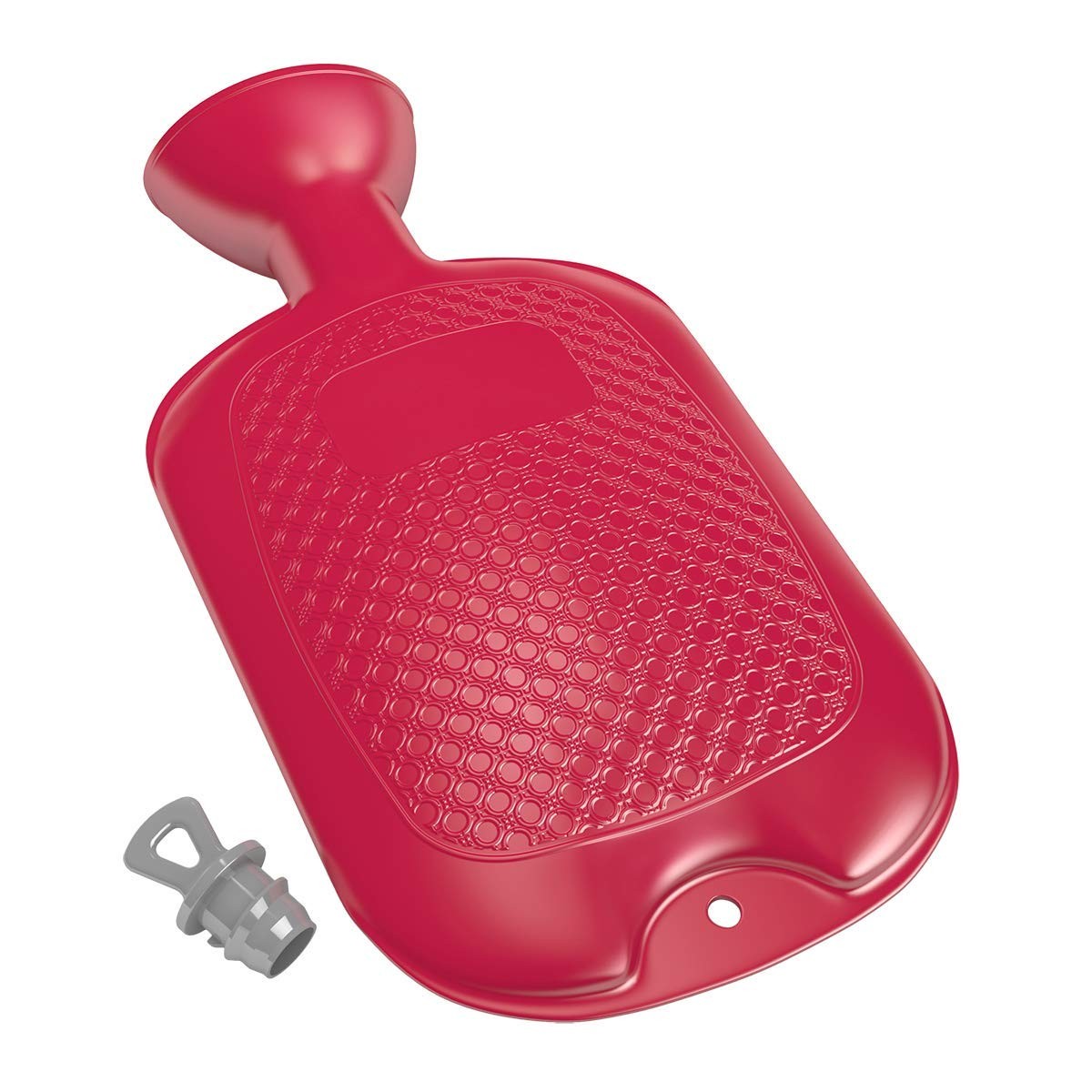 Flents Reusable Water Bottle, Warm or Cold Therapy, Helps 1.66 Liter, Red
