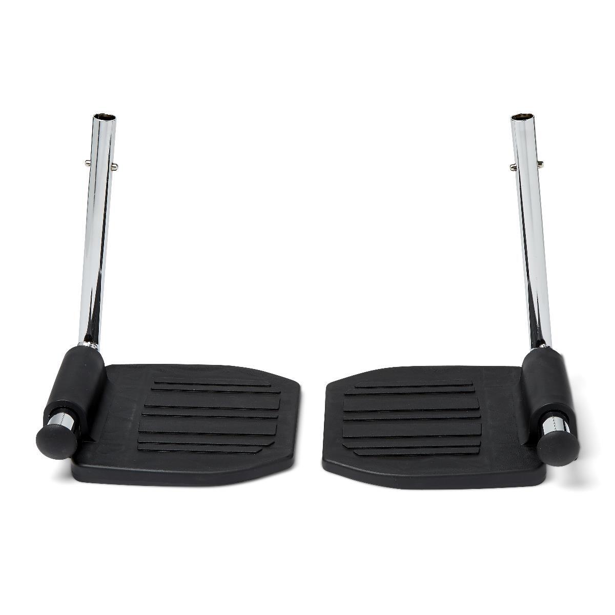 Composite Footplate Assembly for Medline Wheelchairs, 1 Pair