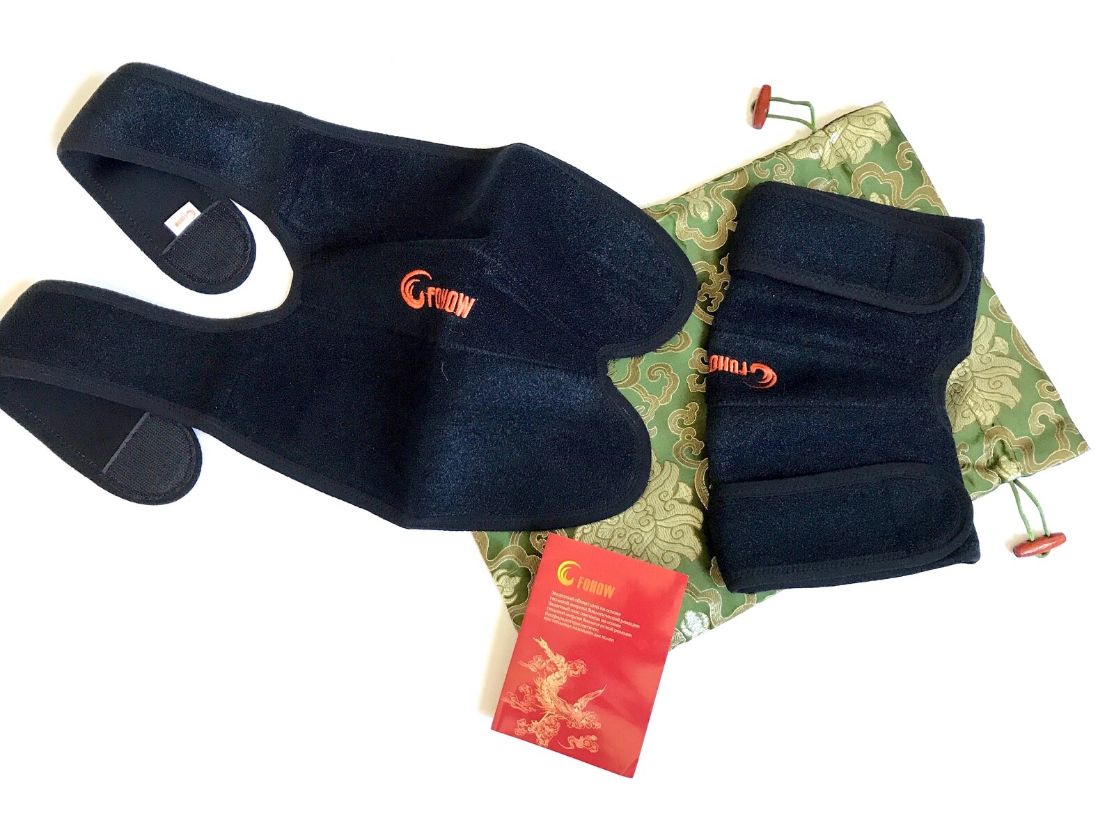 FOHOW knee pads bio-induction thermal protector (1 pair)