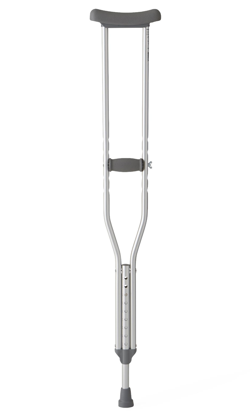 Steel Crutches With 350 Lb. Capacity, Adult, Pair