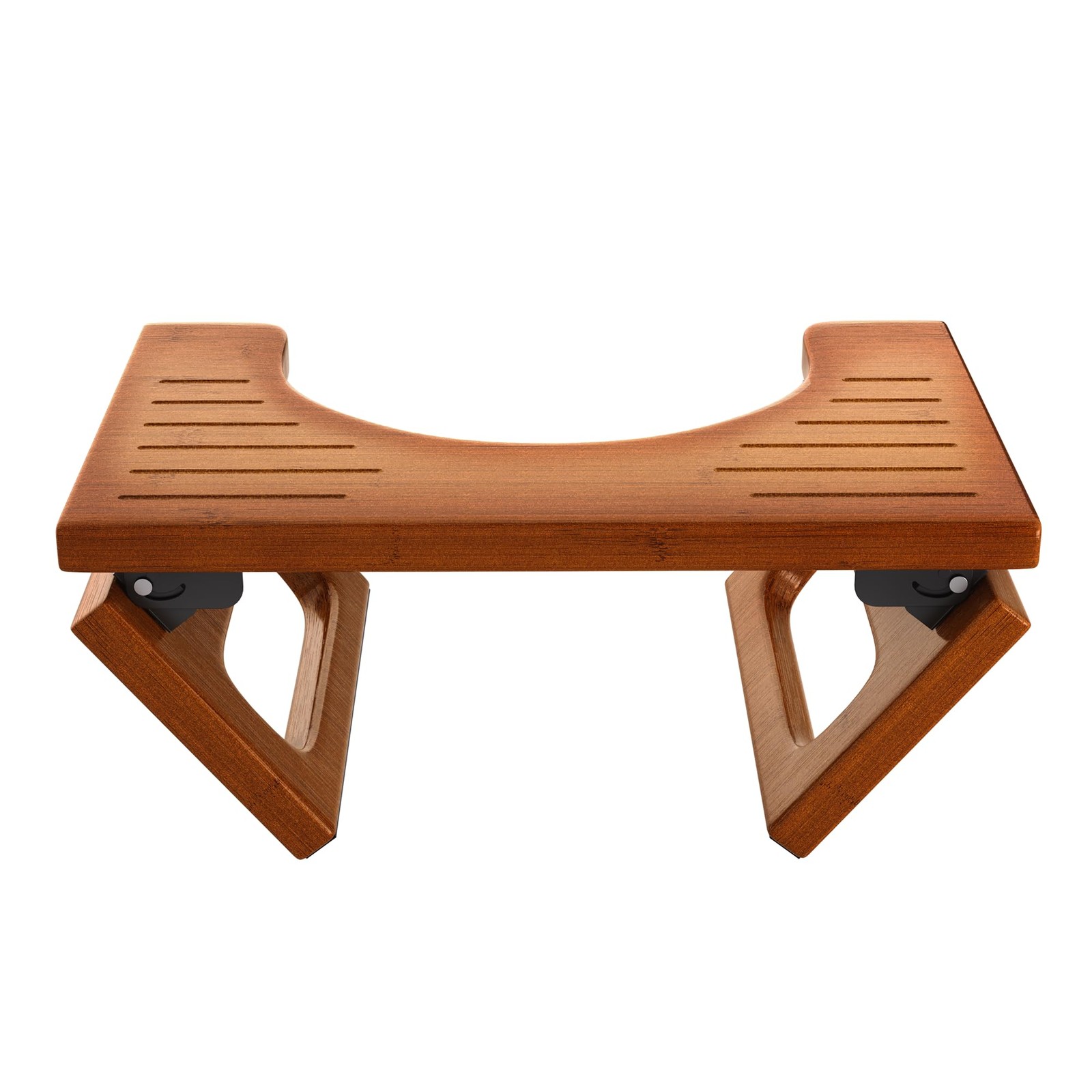 AmazerBath 7 Inches Bamboo Toilet Stool Squat for 7 Inch (Pack of 1), Brown