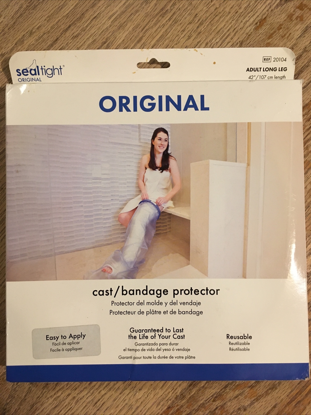Brownmed Seal-Tight Original Cast Bandage Protector Adult Long Leg 42”