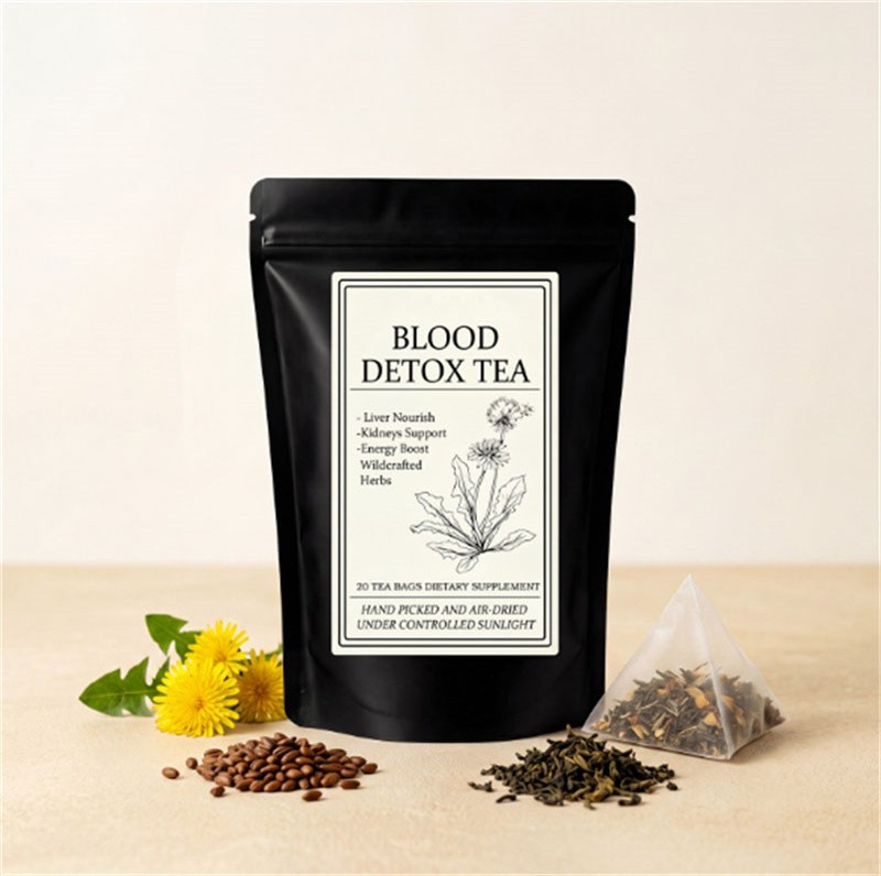 20 Bags Jamaican Healing Garden Blood Detox Tea, Chef Tijani Blood Detox Tea