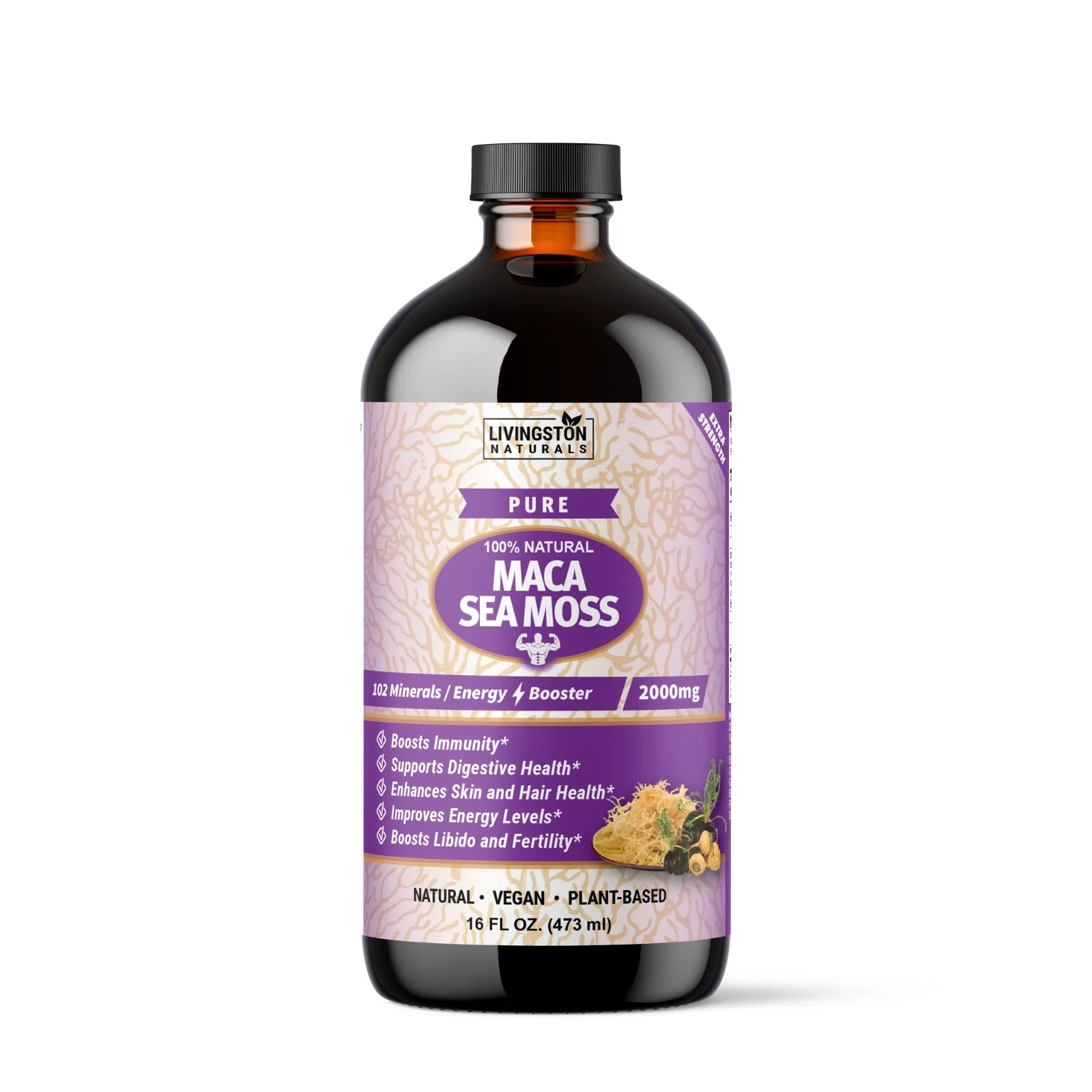 PURE MACA SEA MOSS – NATURAL HERBAL LABS