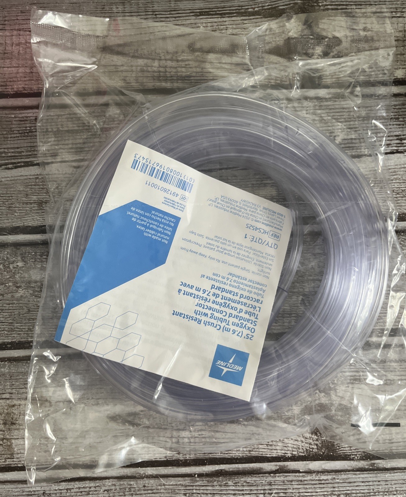 Crush Resistant Oxygen Tubing 25Ft