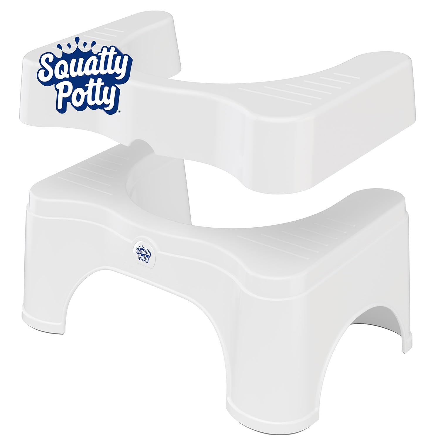 Squatty Potty The Original Bathroom Toilet Stool – 7 Inch (Pack of 1), White
