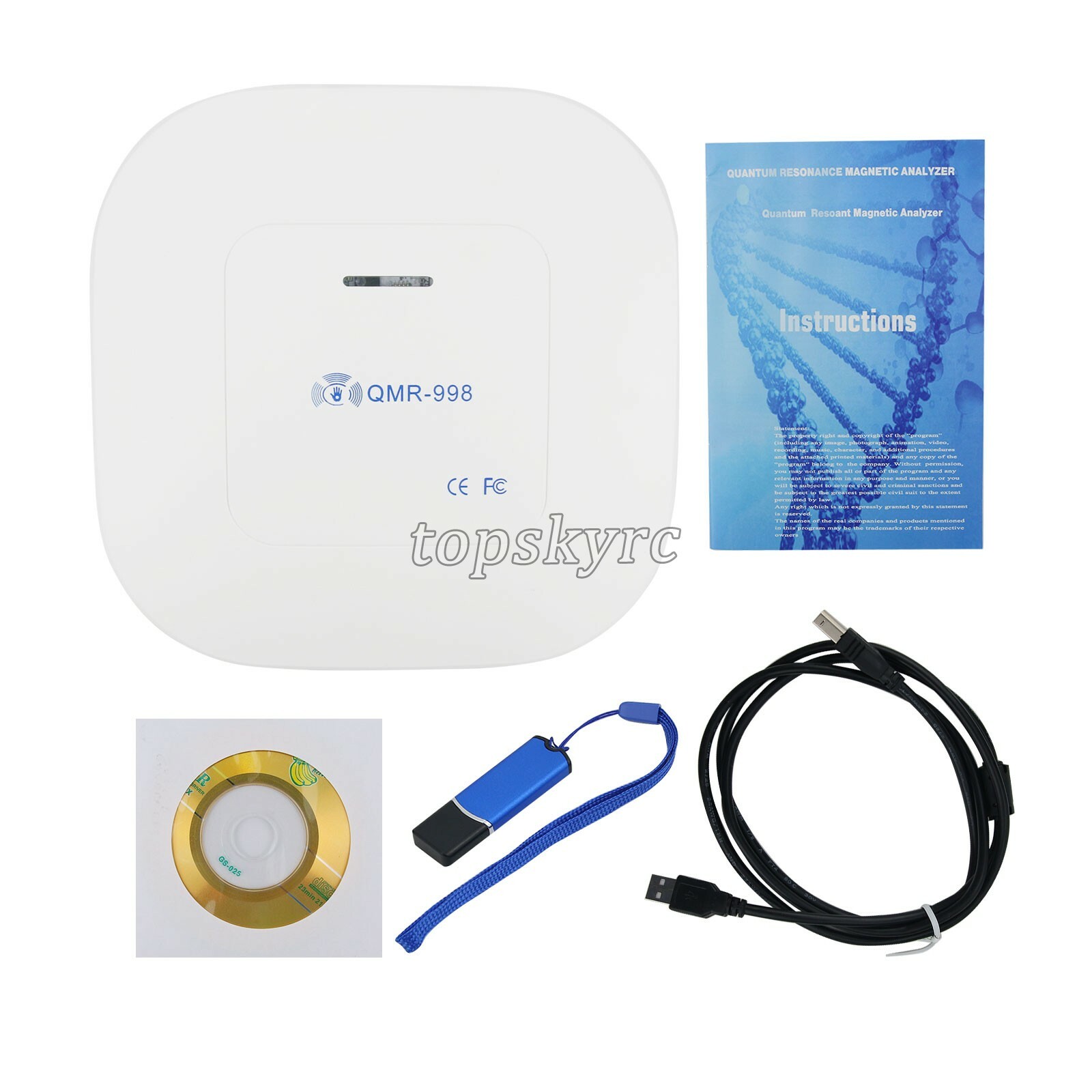 QMR-998 Quantum Resonance Magnetic Analyzer Set Body Analyzer w/ 52 Reports tp1