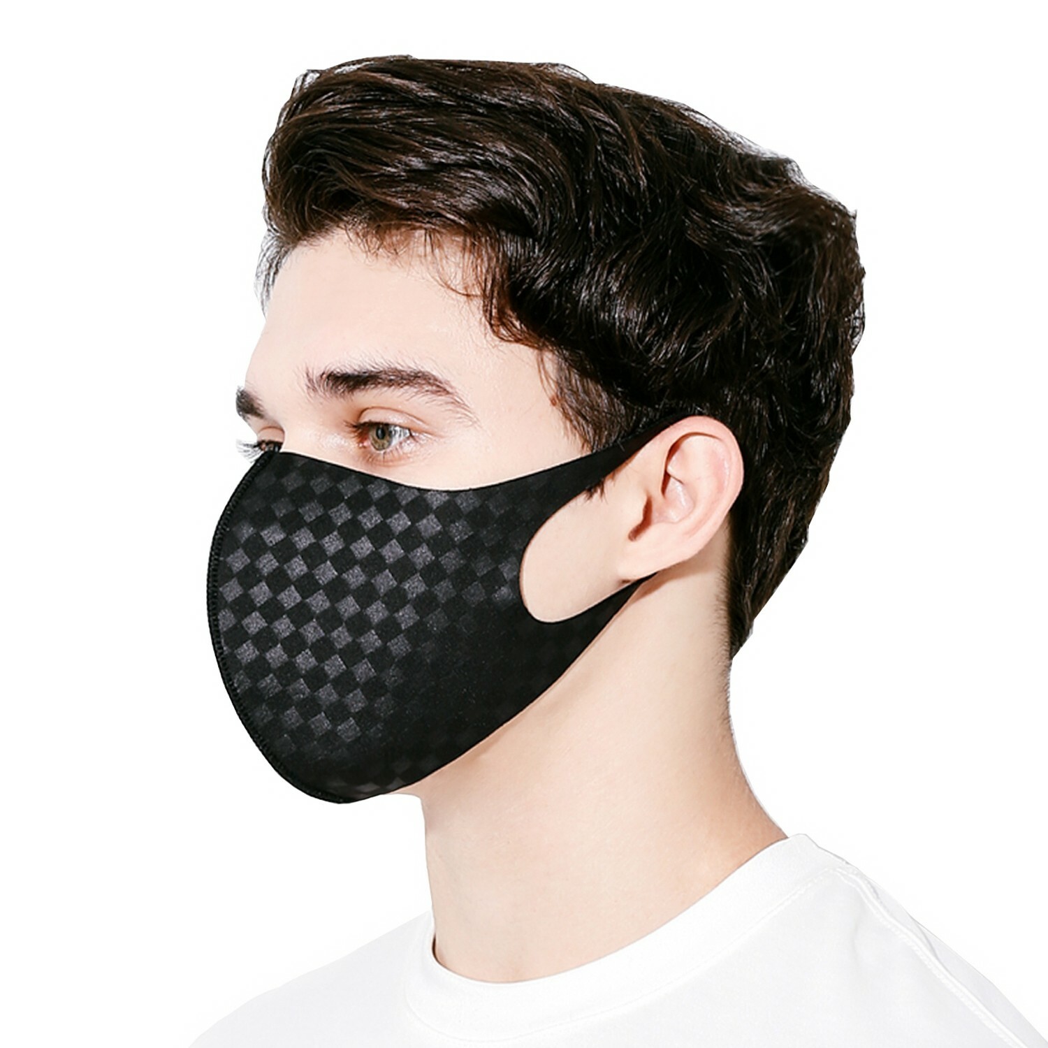 NYBEE SPORT COOLING PROTEX Breathable Sports Black Face Mask Washable – SQUARE