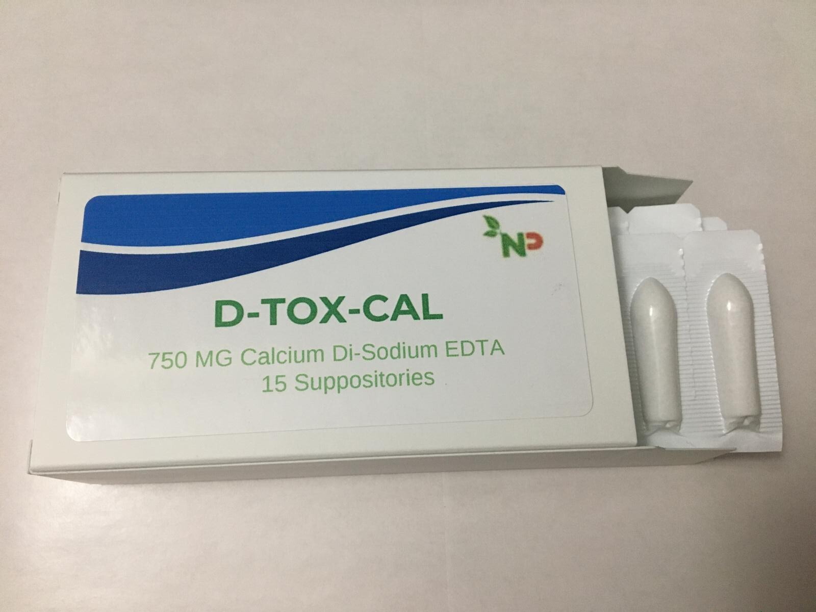 EDTA 750mg Suppository – 15 Count X 2