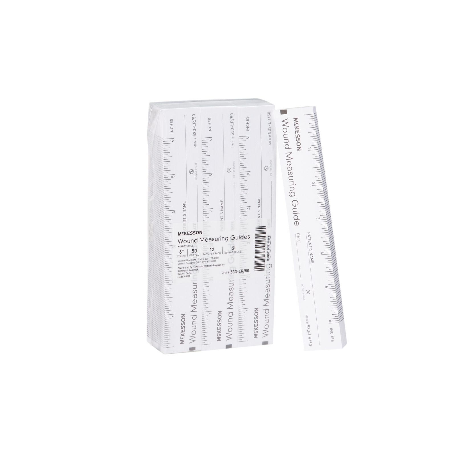 McKesson NonSterile Wound Measuring Guide White Paper 14400 Ct