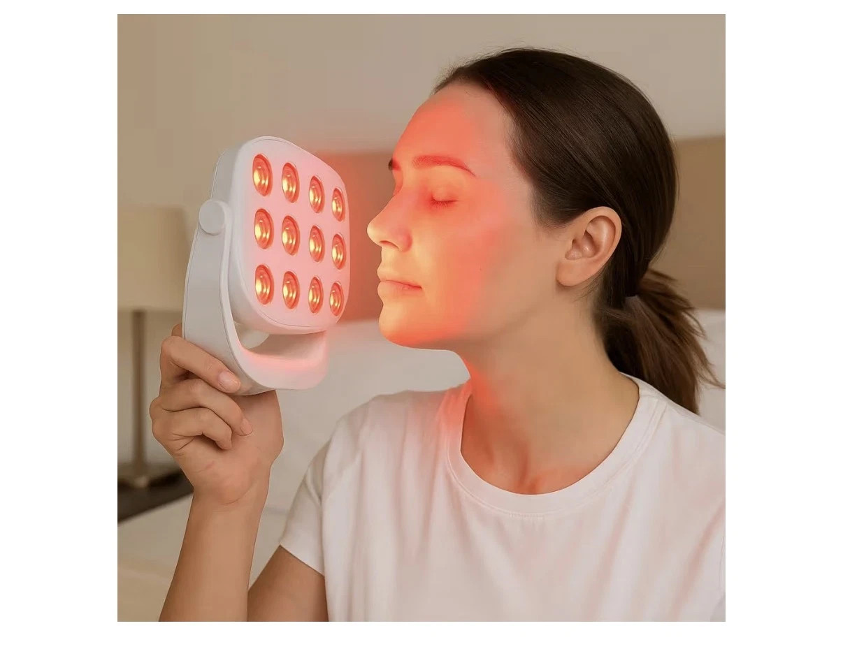 REDVIVE Red LED Light Therapy Device 660nm 850nm Handheld White RLA04 New