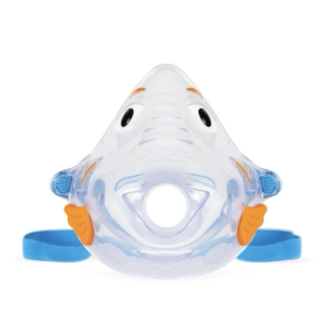 Bubbles the Fish II Respiratory Equipment Pediatric PVC Aerosol Mask 044F7248