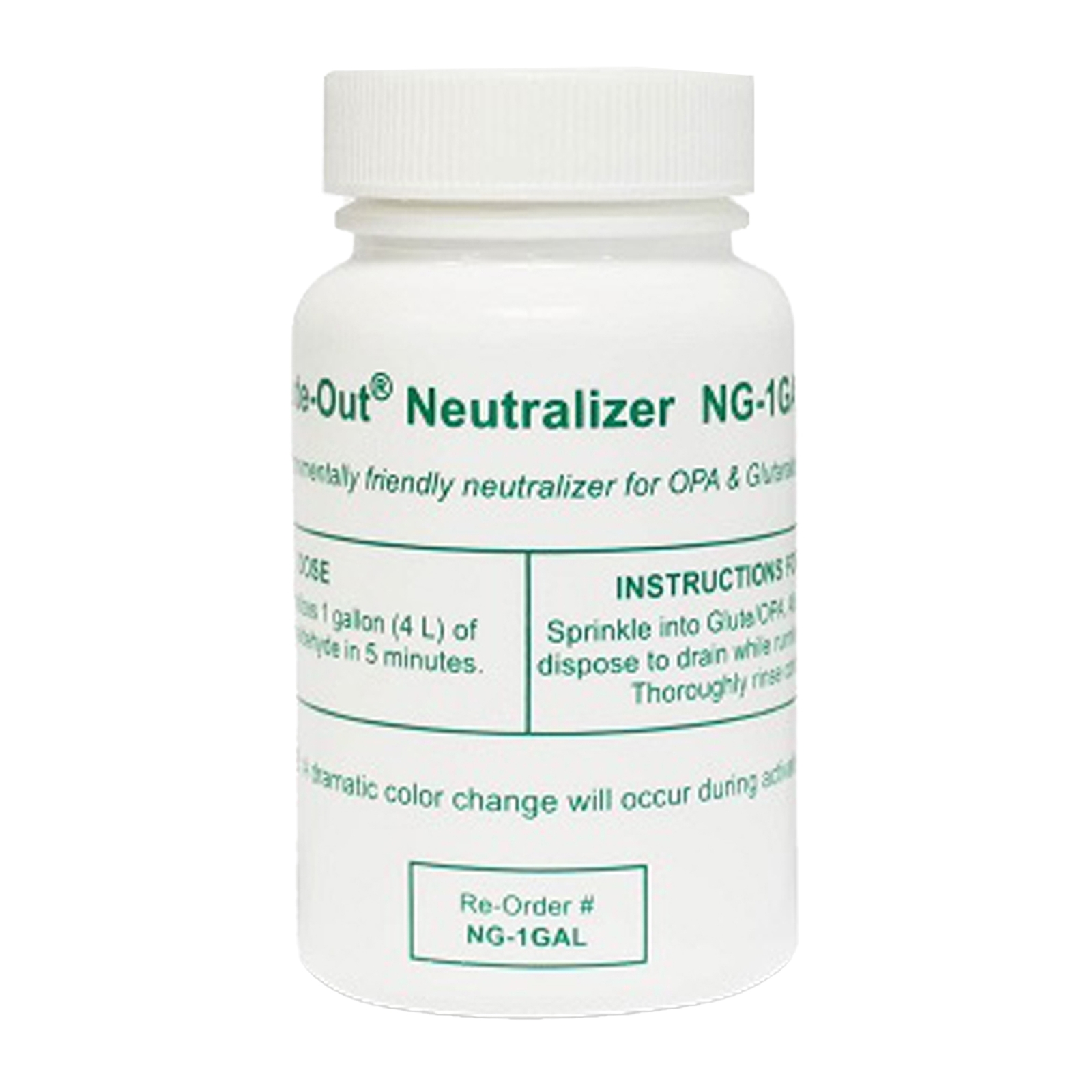 Glute-Out OPA / Glutaraldehyde Neutralizer 2 oz. Bottle Unscented 1 Ct 610-1045