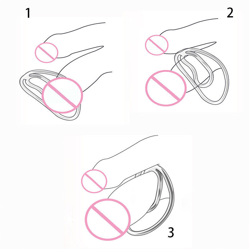 The Fufu Clip For Sissy Male Mimic Female Pussy Chastity Device Panty Cage