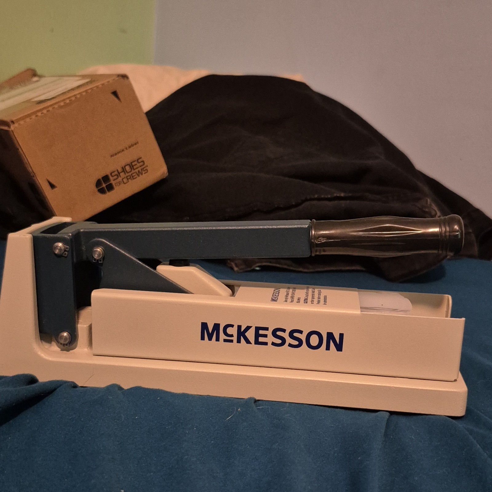 McKesson Pill Crusher 108-SK0100, Beige/Blue/Black, Easy to Use