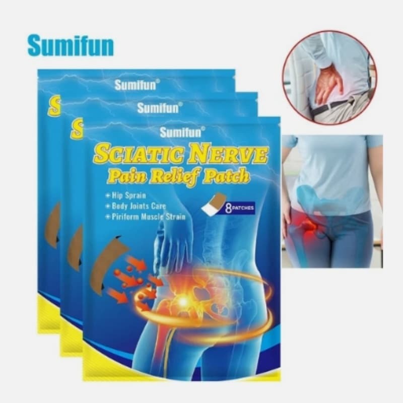 Hip Bone Relief Patches Sciatica Pain 8-40PCS Muscle Joint Nerve Ache Sticker