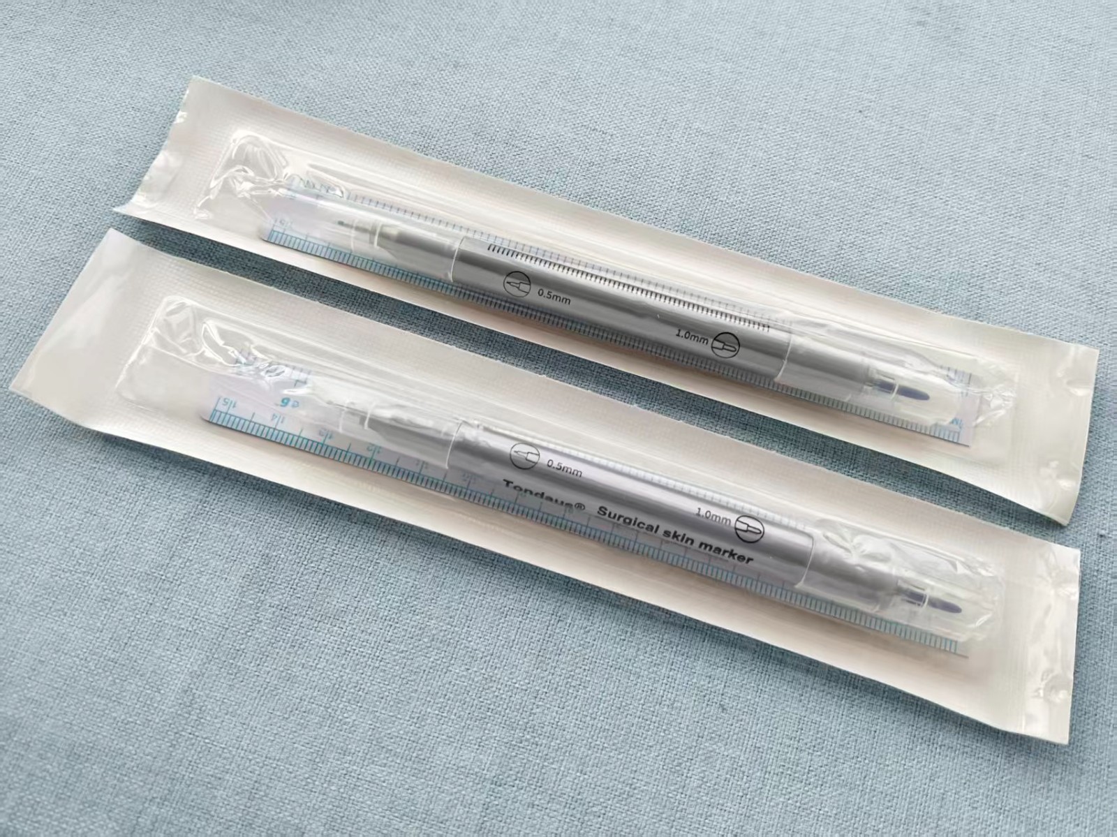 Plastic Surgery Tatoo Saloon Sterilized Skin Marker Pen Double-Ended Tip 50pcs