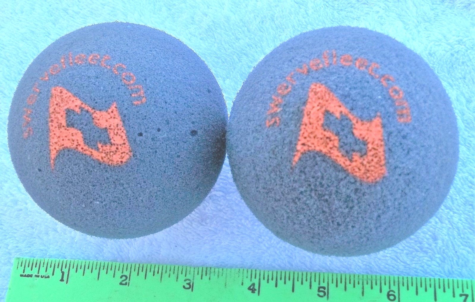 Lot of 4 Foam Squeeze Ball Therapy Stress Relief – HAND EXERCISE 3″ diameter
