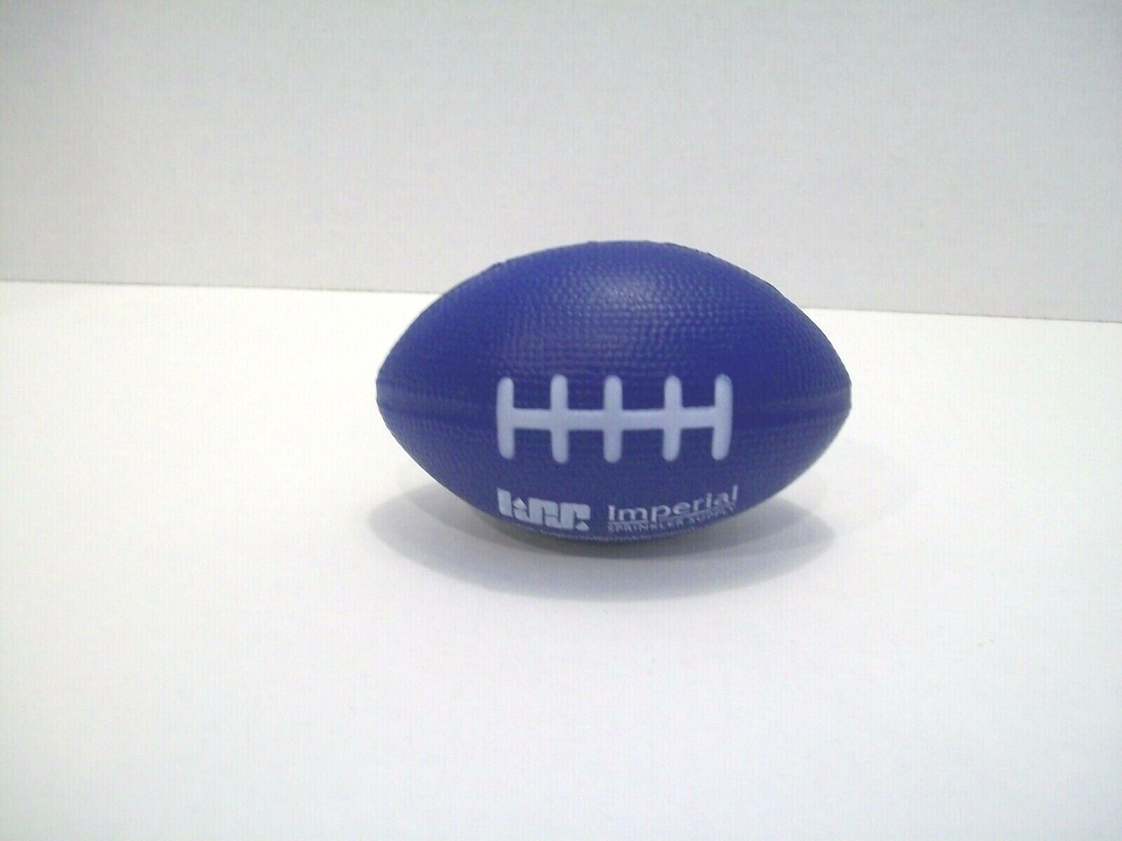 Dark Blue Football Shaped Stress Ball Athlete Coach Novelty W@W!
