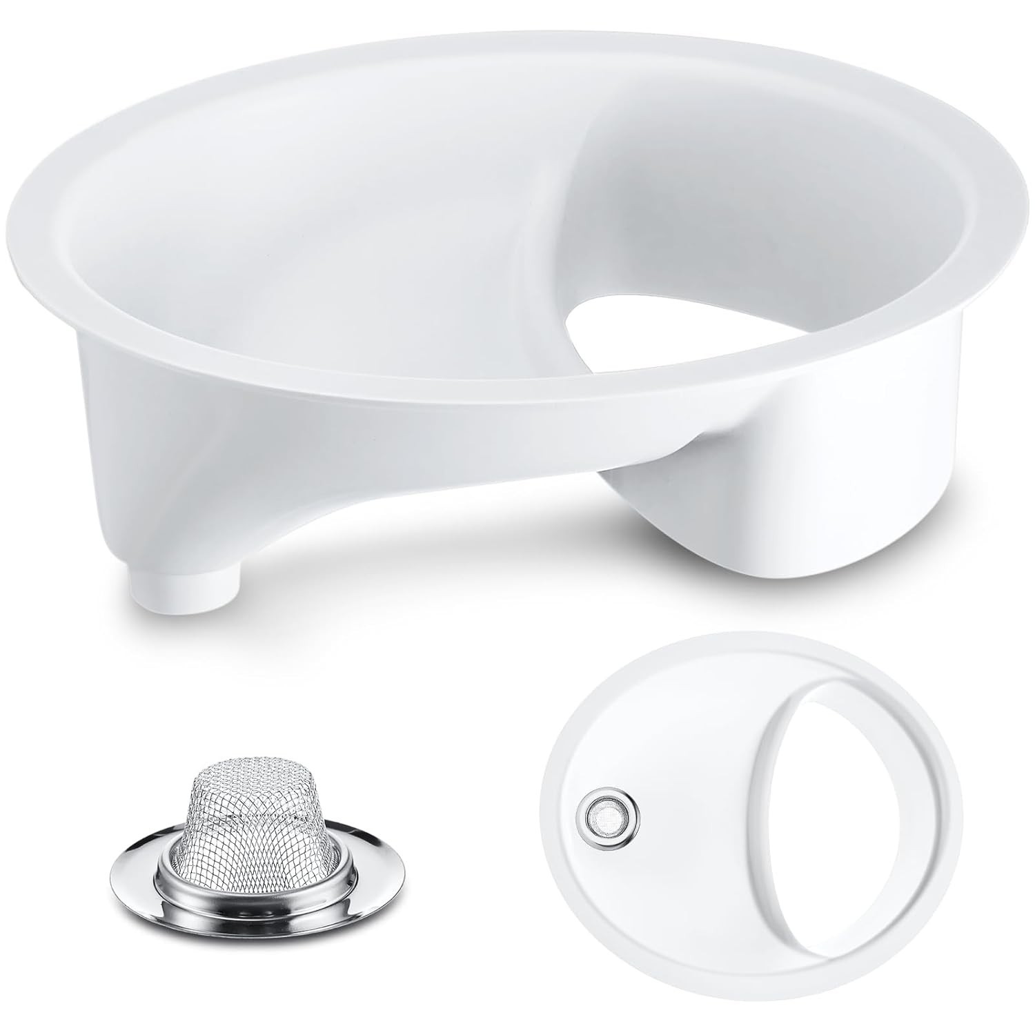 Frienda Urine Diverter Privy Complete Separator with Stainless Steel…
