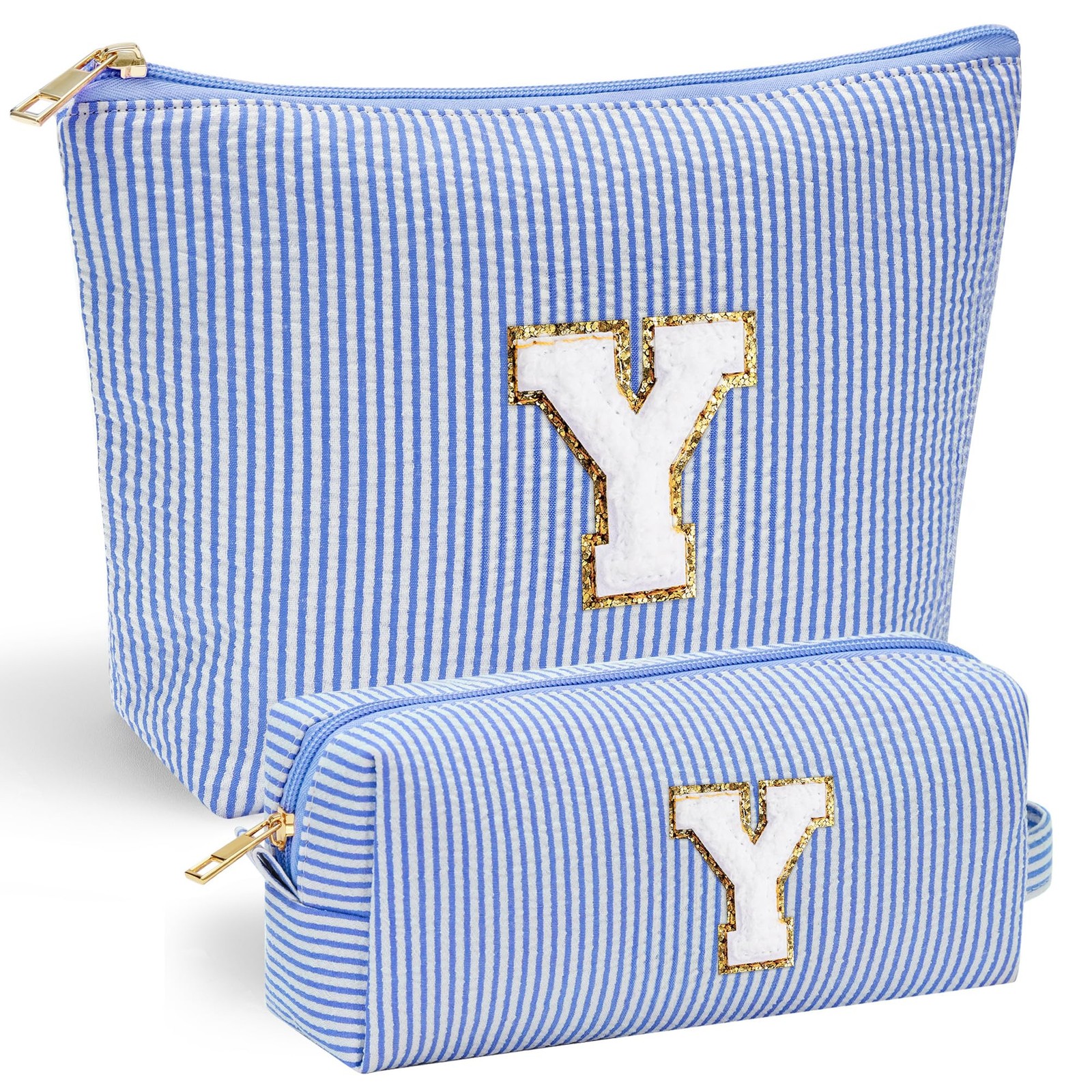 YOOLIFE Personalized Travel Makeup Bag – Cute Cosmetic & Skin Care Bag for Siste