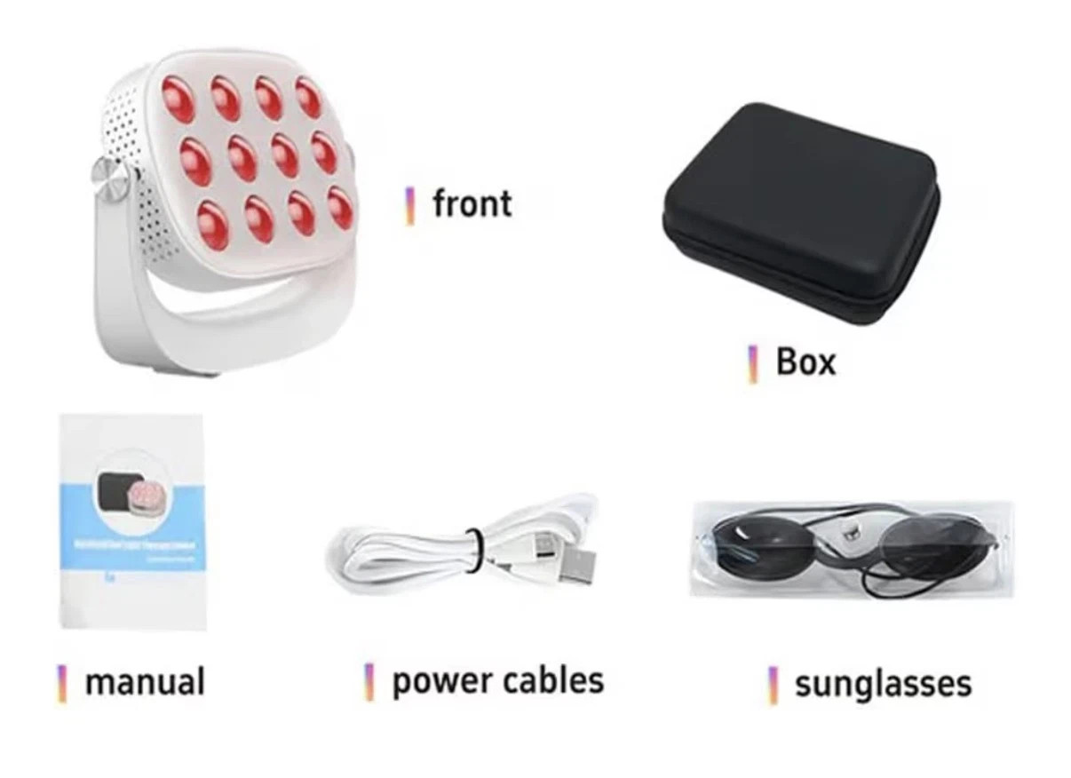 REDVIVE Red LED Light Therapy Device 660nm 850nm Handheld White RLA04 New