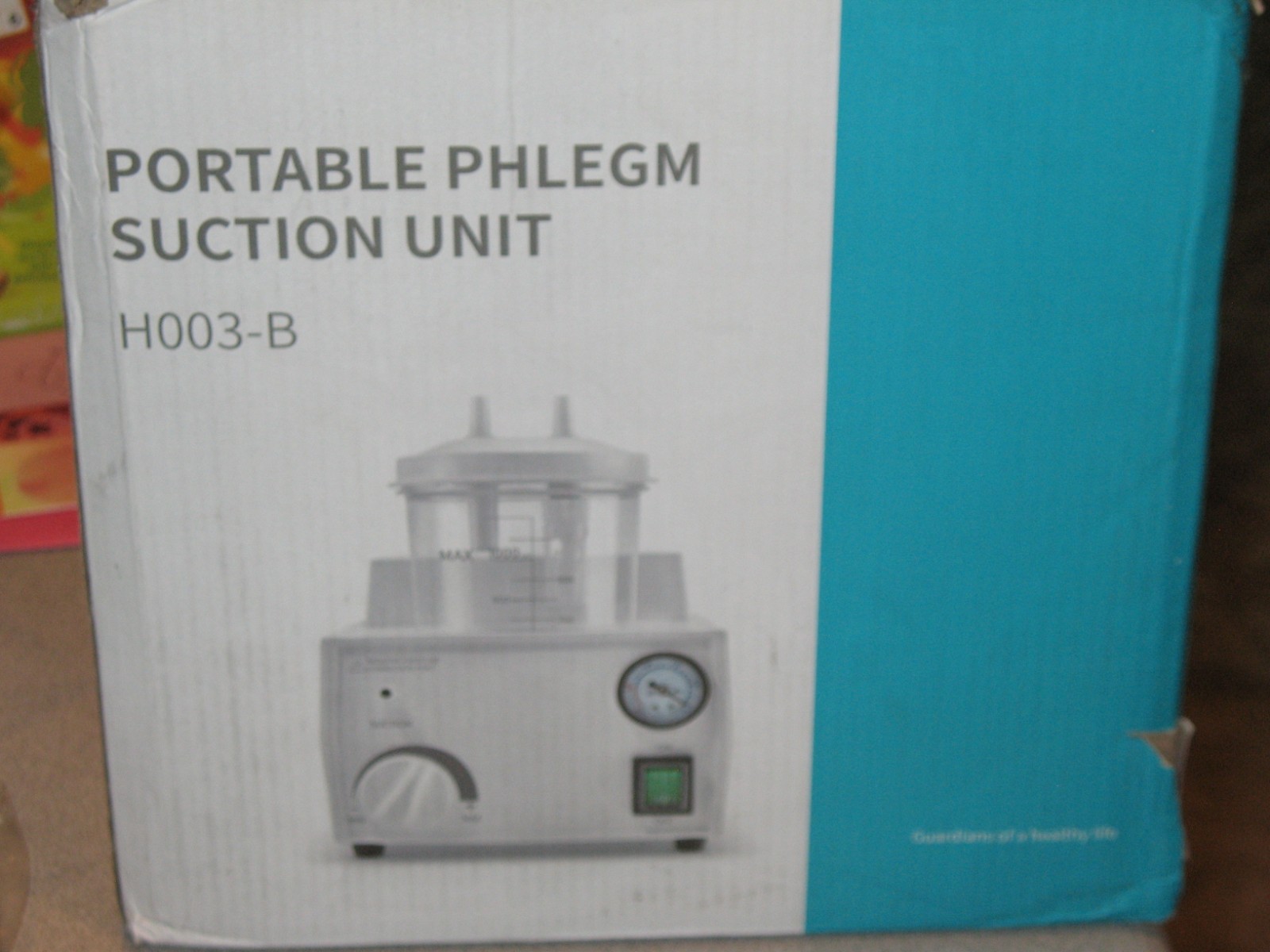 H003-B Portable Phlegm Suction Unit-new Open Box – Medical Suction Device