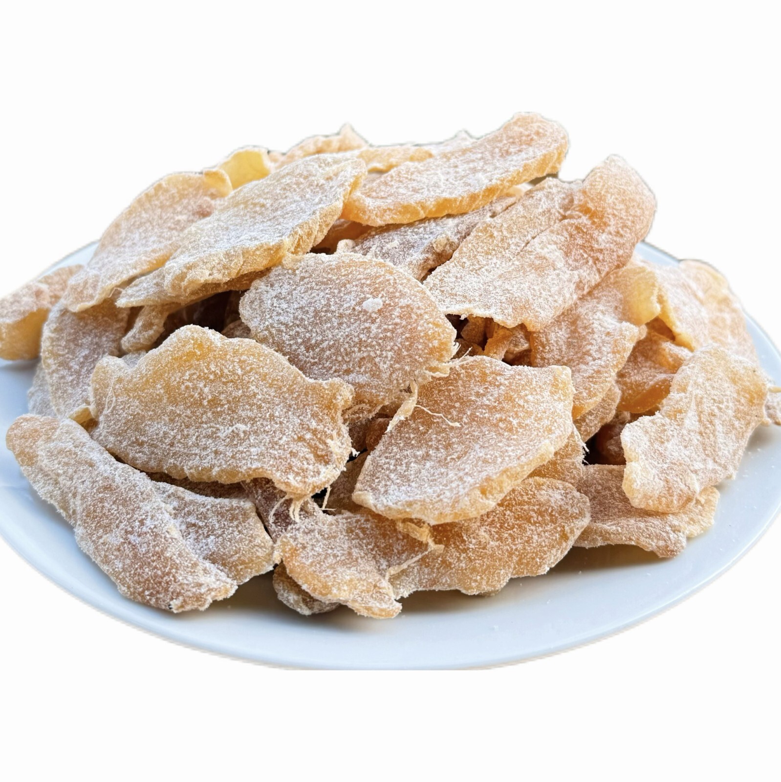 1LB Dried Slice Ginger Pump Flavor 話梅薑 GỪNG XÍ MUỘI