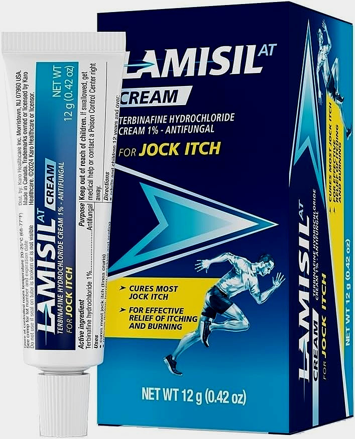 Lamisil Jock Itch Antifungal Cream | 1 Week Treatment | Clinically Proven | Fast