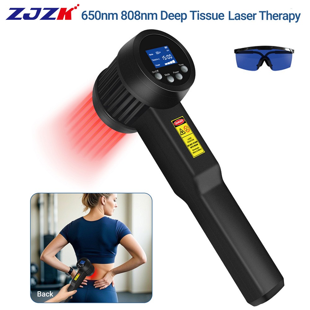 10W 15x650nm+10x808nm Red Light Laser Therapy for Sport Injuries Wound Healing