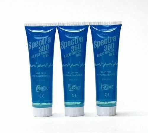 Spectra 360 Electrode Gel – Parker Laboratories – 60g (2oz) Tube – Pack of 3