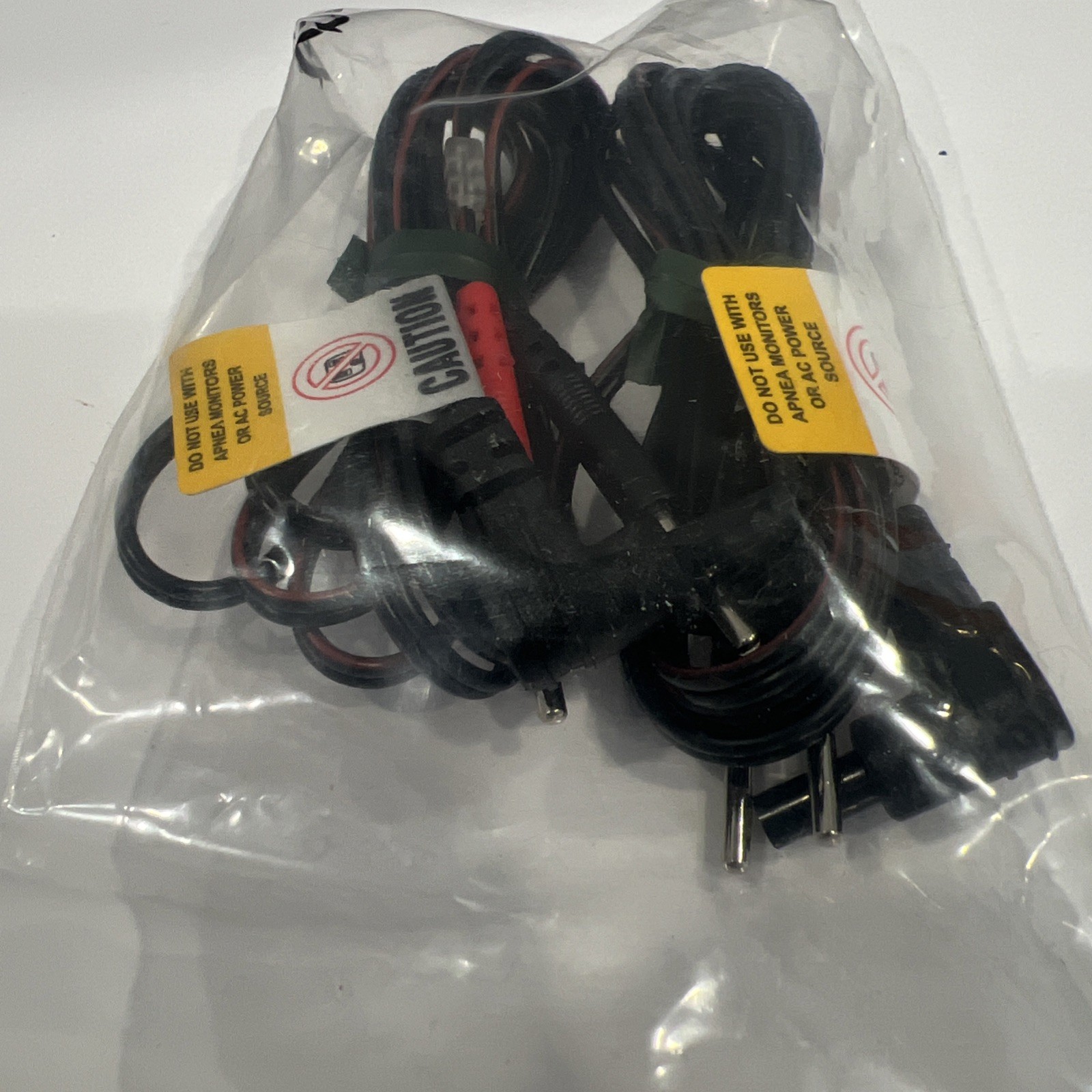2 Electrode Replacement TENS Unit Lead Wires with Pin Connectors 45″-2 each New