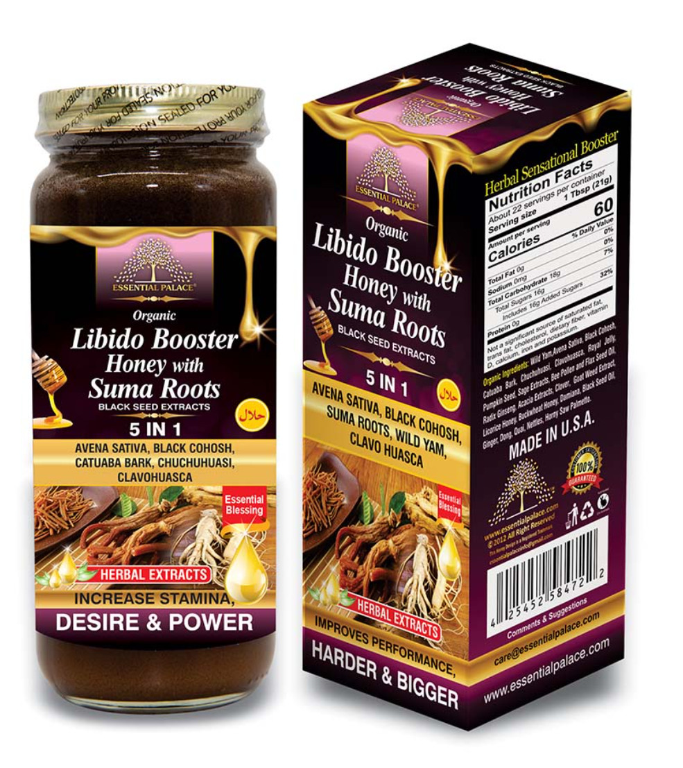 Organic Libidi Booster Honey with Suma Roots | ESSENTIAL PALACE