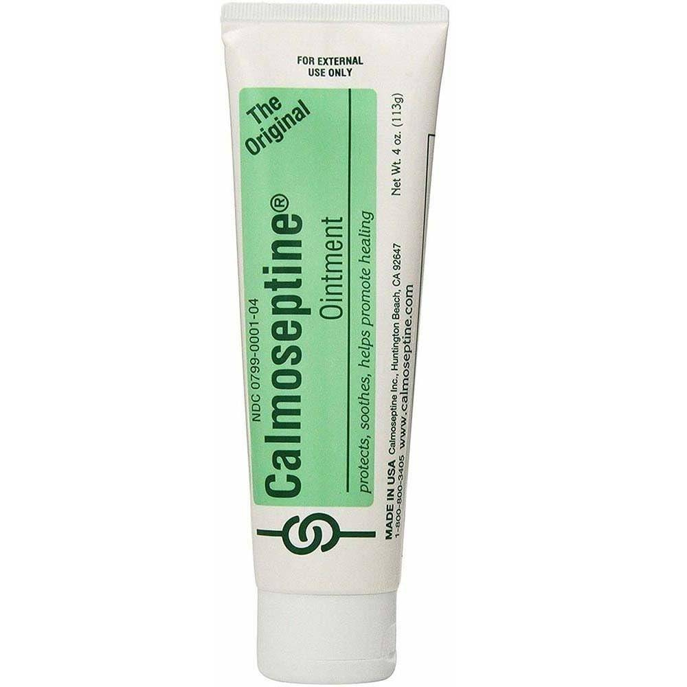 Calmoseptine Moisture Barrier Skin Ointment 4oz Pack of 2